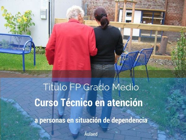 Curso de FP de Grado Medio de Tecnico en atencion a personas en situacion de dependencia